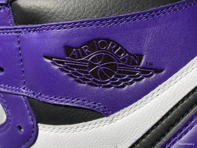 Kicktheory Jordan Air Purple Court 555088-500 OG High 1 0624